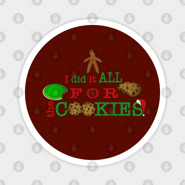 Christmas Cookies Magnet by FFpopDesigns